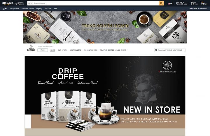 Trung Nguyen Coffee Amazon